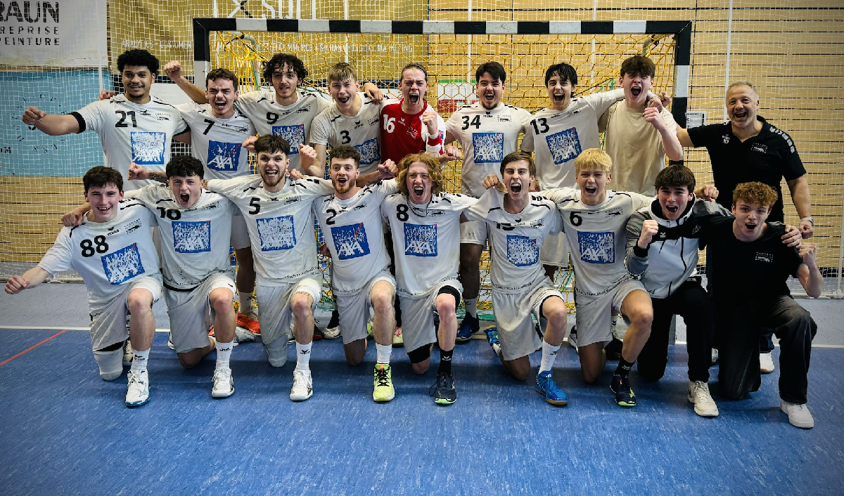 Handball Esch U21 Garçons - Champions de Luxembourg 2024