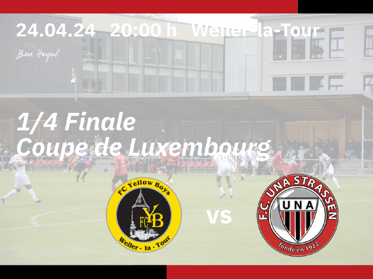 1/4 Finale Coupe de Luxembourg