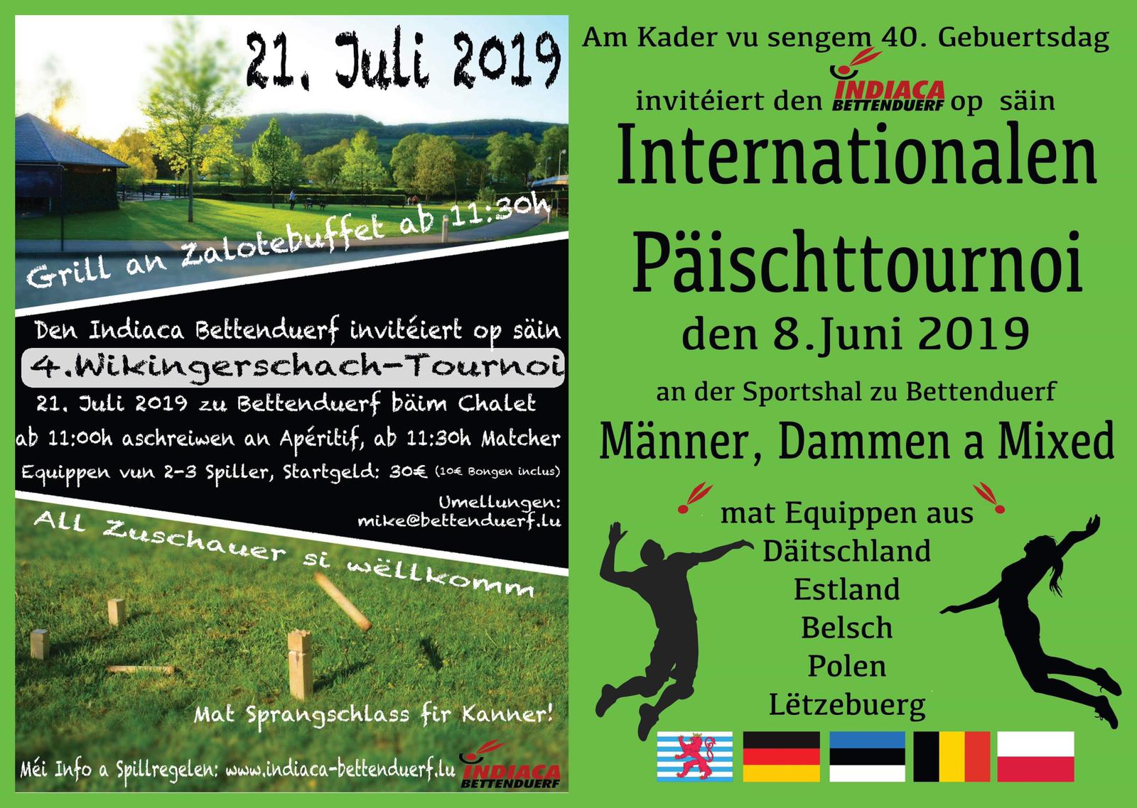 40. Gebuertsdag Indiaca Bettenduerf