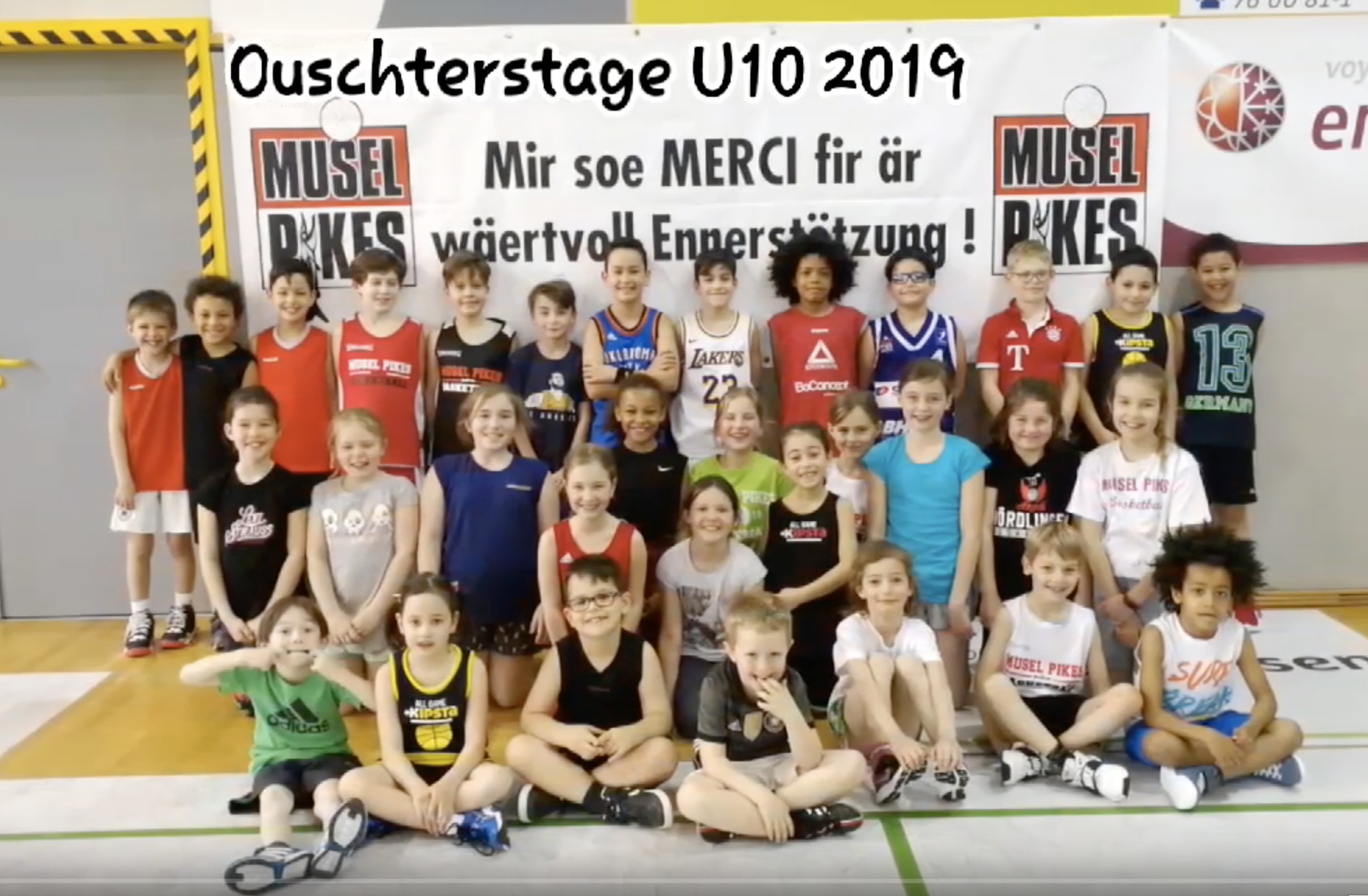 Video vum Pikes-Ouschterstage vun de Prépoussines-Prépoussins