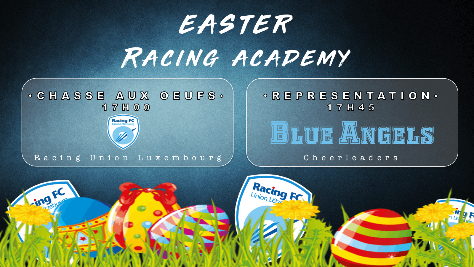 Racing Académie - Chasse aux oeufs Racing Académie - Chasse aux oeufs