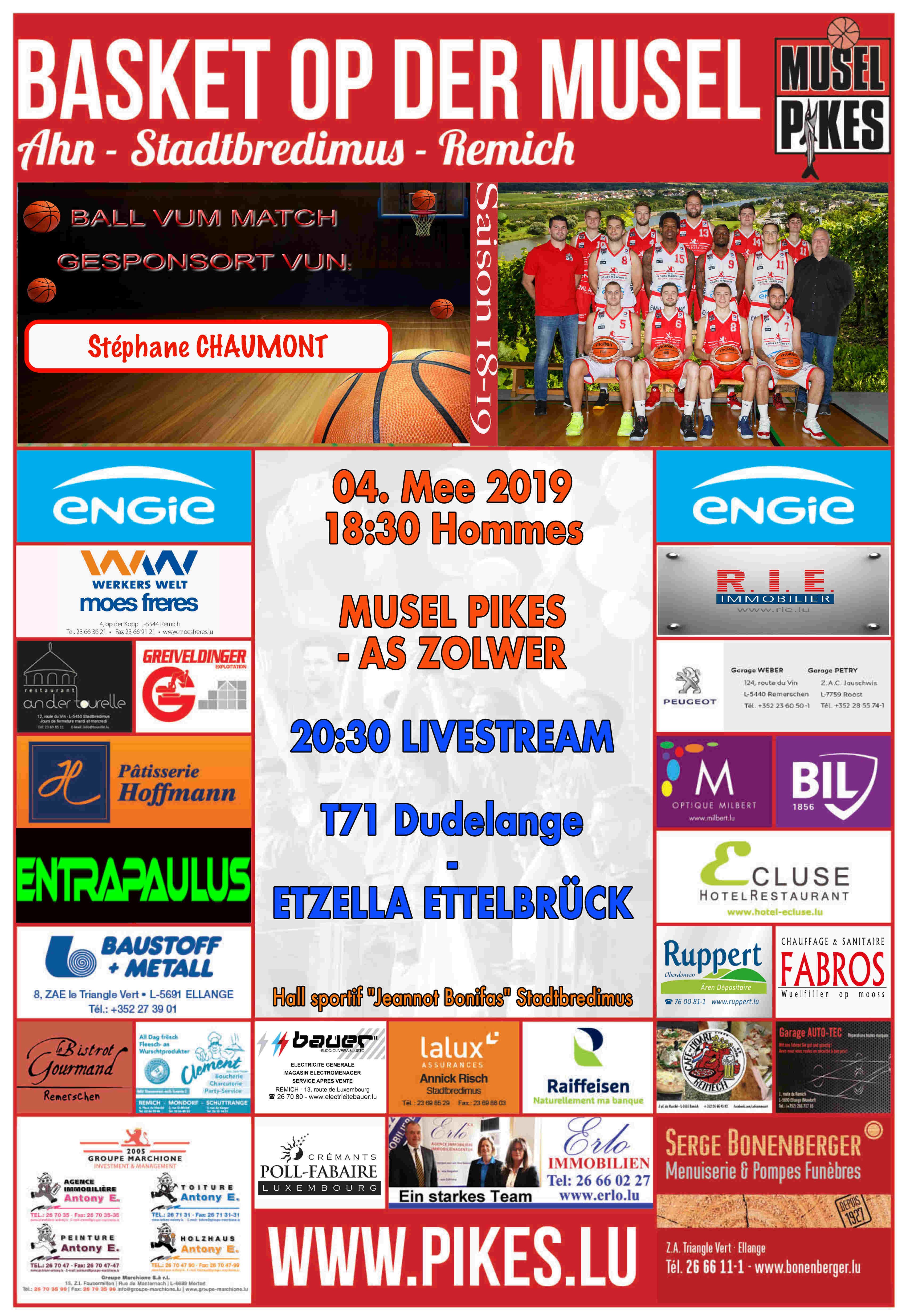 Affiche 4.5.19 Affiche 4.5.19