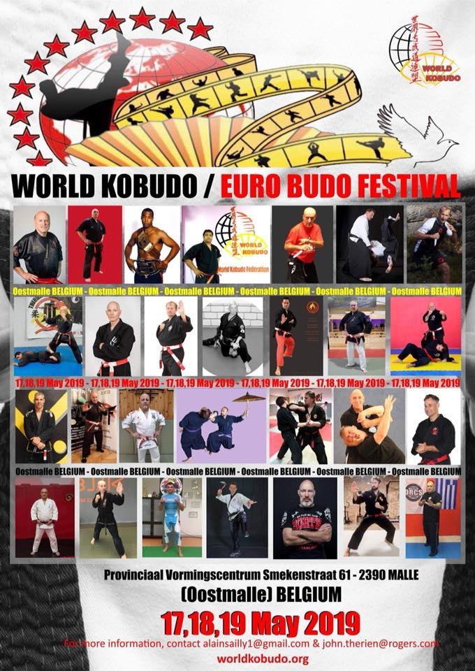 Stage World Kobudo le 17, 18 et 19 mai 2019