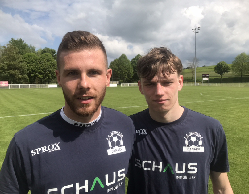 Thibault et Gary prolongent Thibault et Gary prolongent
