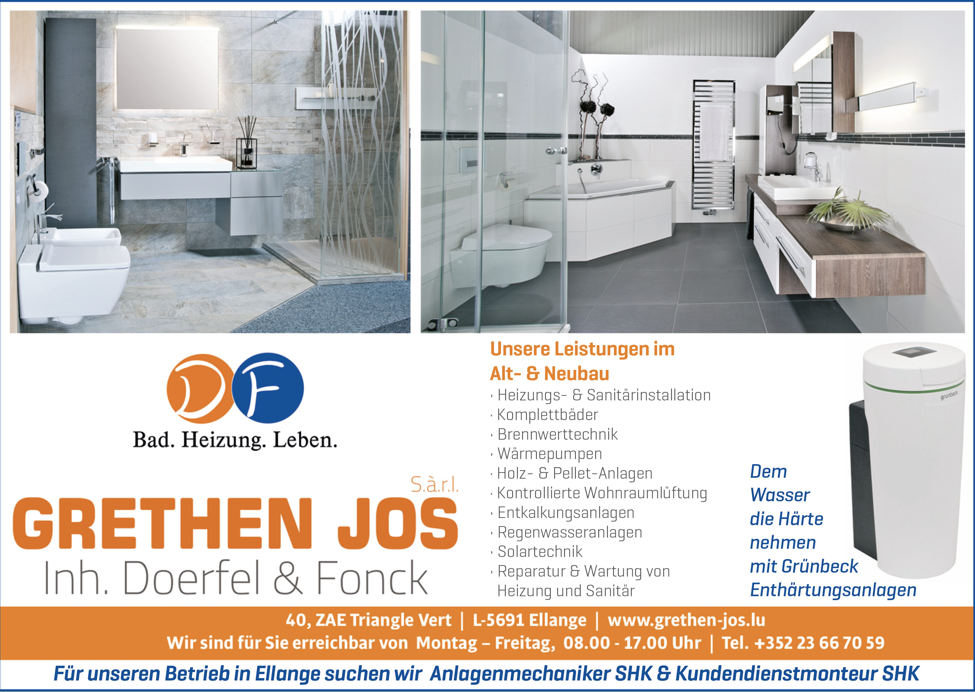 NEIE SPONSOR: GRETHEN JOS sàrl NEIE SPONSOR: GRETHEN JOS sàrl