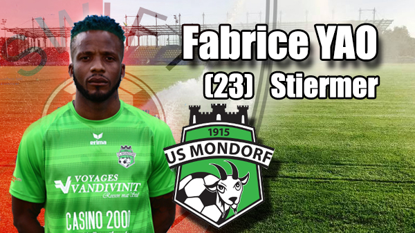 Transfer: Fabrice YAO