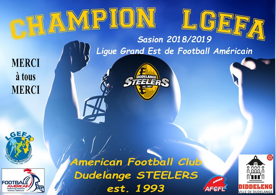 YES we are CHAMPION 2018/2019