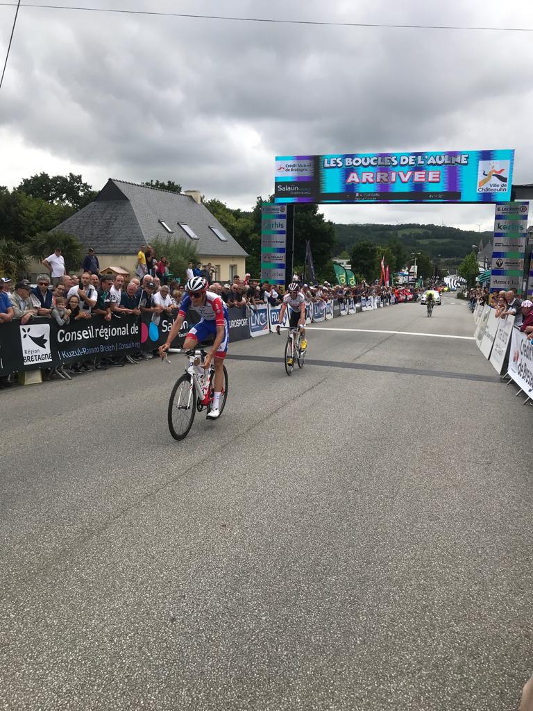 6. Platz fir de Kevin Geniets an de Boucles de l'Aulne 6. Platz fir de Kevin Geniets an de Boucles de l'Aulne