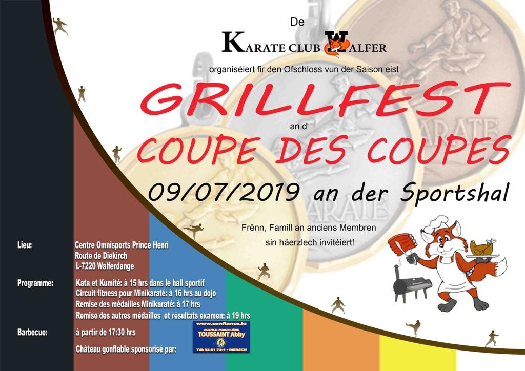 Grillfest a Coupe des coupes - Barbecue et Coupe des coupes