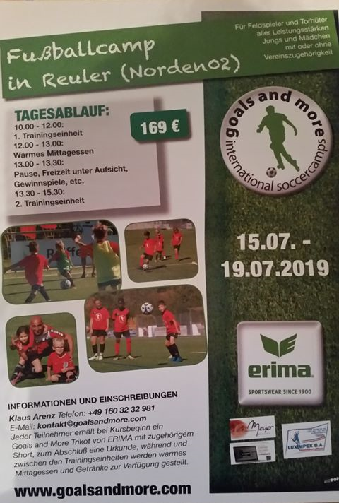 Foussballcamp zu Reiler