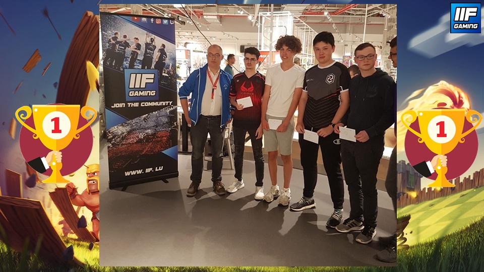 Auchan ESport Arena - Clash Royal Winners Auchan ESport Arena - Clash Royal Winners