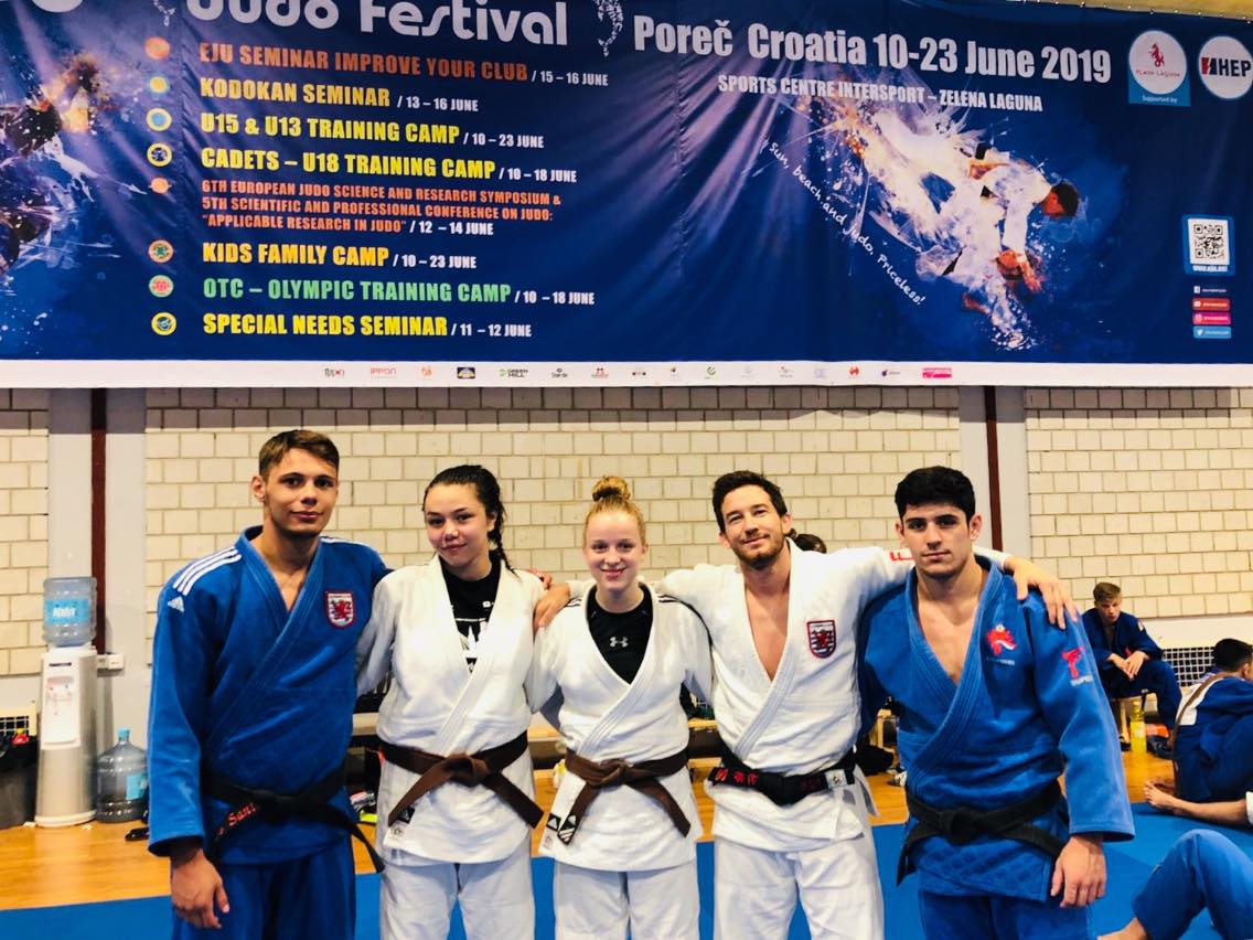 Interreg Judo Team - OTC & U18 EJU TC Porec (CRO) - 10-14.06.2019 Interreg Judo Team - OTC & U18 EJU TC Porec (CRO) - 10-14.06.2019