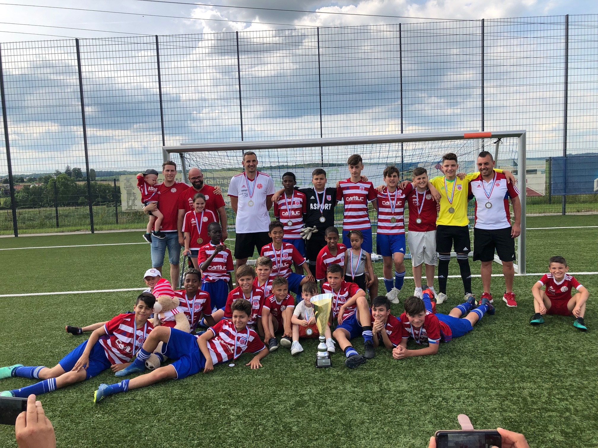 Coupe des minimes CS FOLA - RFCUL 2-1 23/06/2019 Bravo!