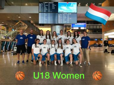 FLBB U18-Dammen op der EM zu Skopje man Mara CHAUMONT von de Pikes FLBB U18-Dammen op der EM zu Skopje man Mara CHAUMONT von de Pikes