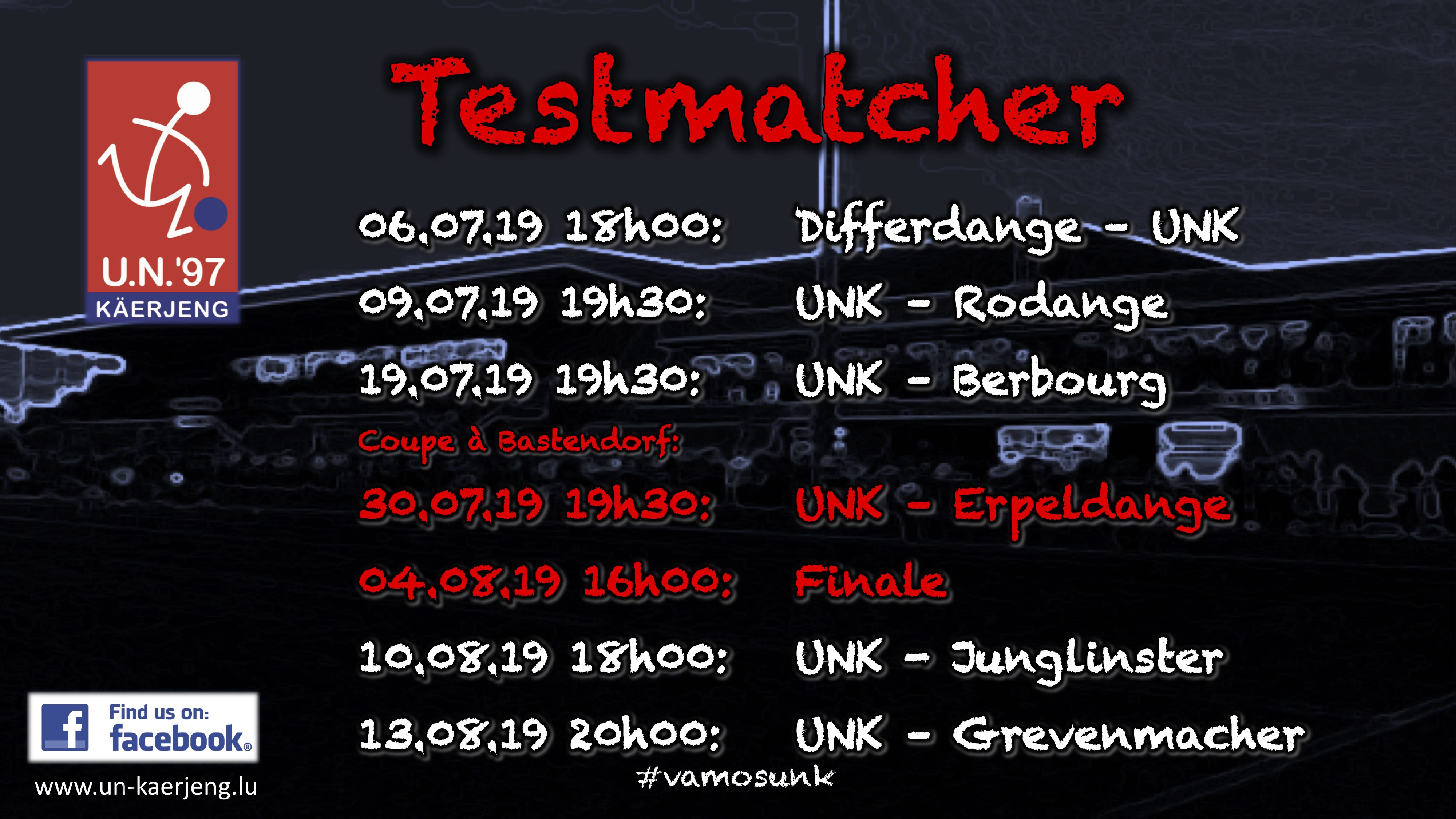*** Programm Testmatcher ***