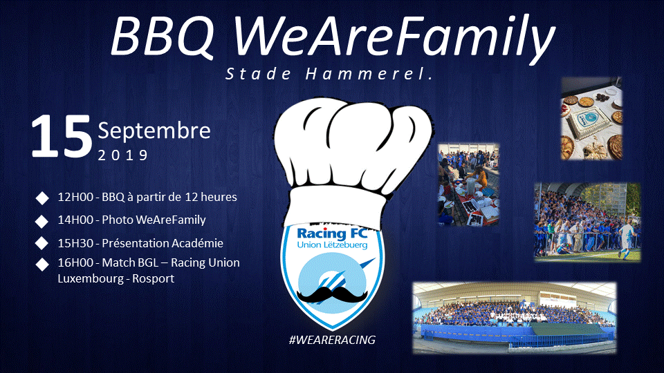 BBQ WeAreFamily - 15/09/2019 au Stade Hammerel