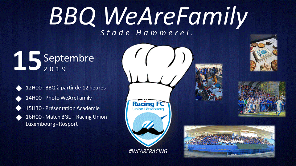 BBQ WeAreFamily - 15/09/2019 au Stade Hammerel BBQ WeAreFamily - 15/09/2019 au Stade Hammerel