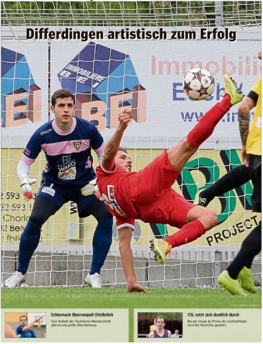 Den FCD03 gewënnt den Derby mat 3-1