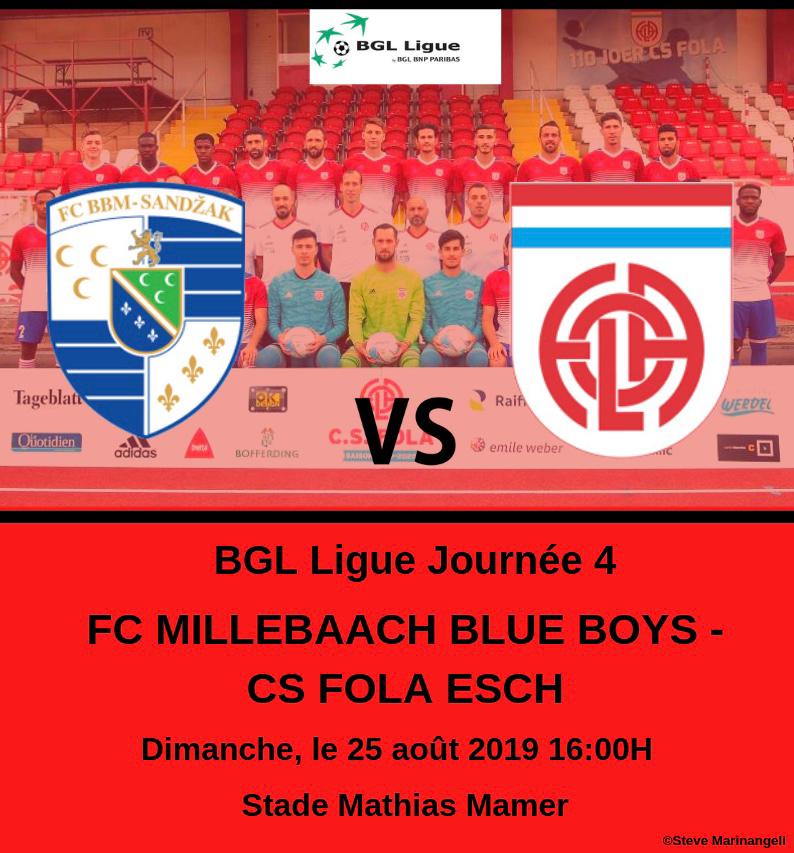 FC BLUE BOYS MUHLENBACH - CS FOLA ESCH: 3-1