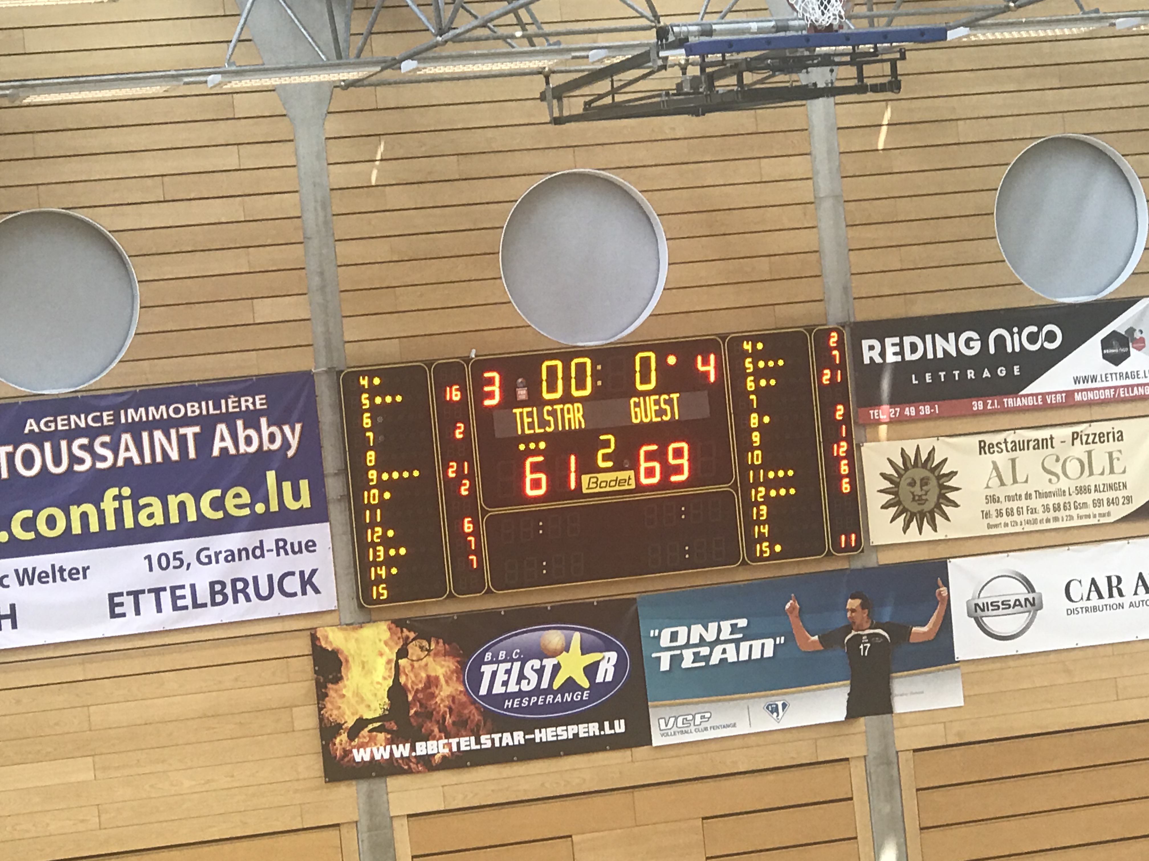 Defaite géint Kaiserslautern