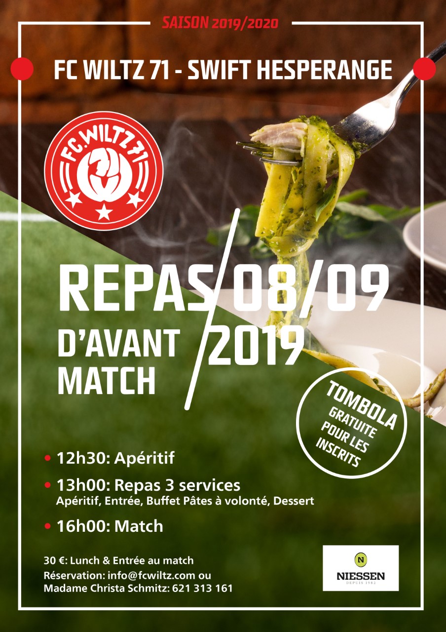 Topmatch FC Wiltz 71 - Swift Hesper - Reserveiert äer Plaz um Essen