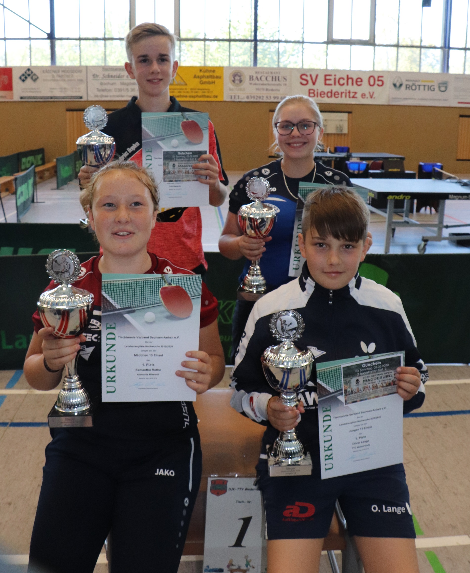 Darius Heyden gewinnt die Landesrangliste in der Konkurrenz Jungen 18 und viele weitere gute Ergebnisse Darius Heyden gewinnt die Landesrangliste in der Konkurrenz Jungen 18 und viele weitere gute Ergebnisse