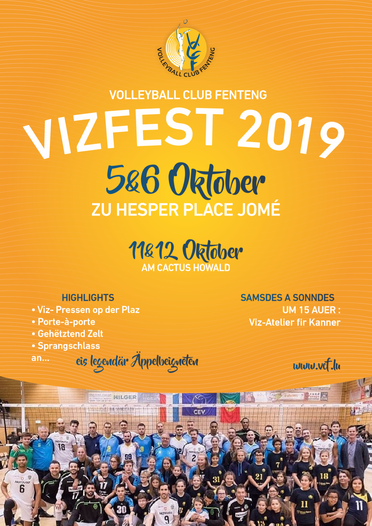 Vizfest 2019 5&6 Octobre à Hesperange, Place Jomé