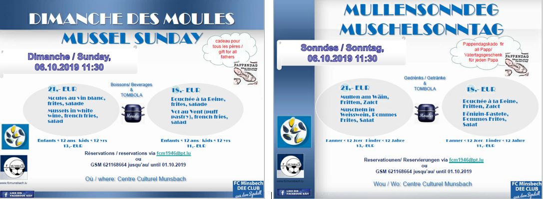 Moules 2019