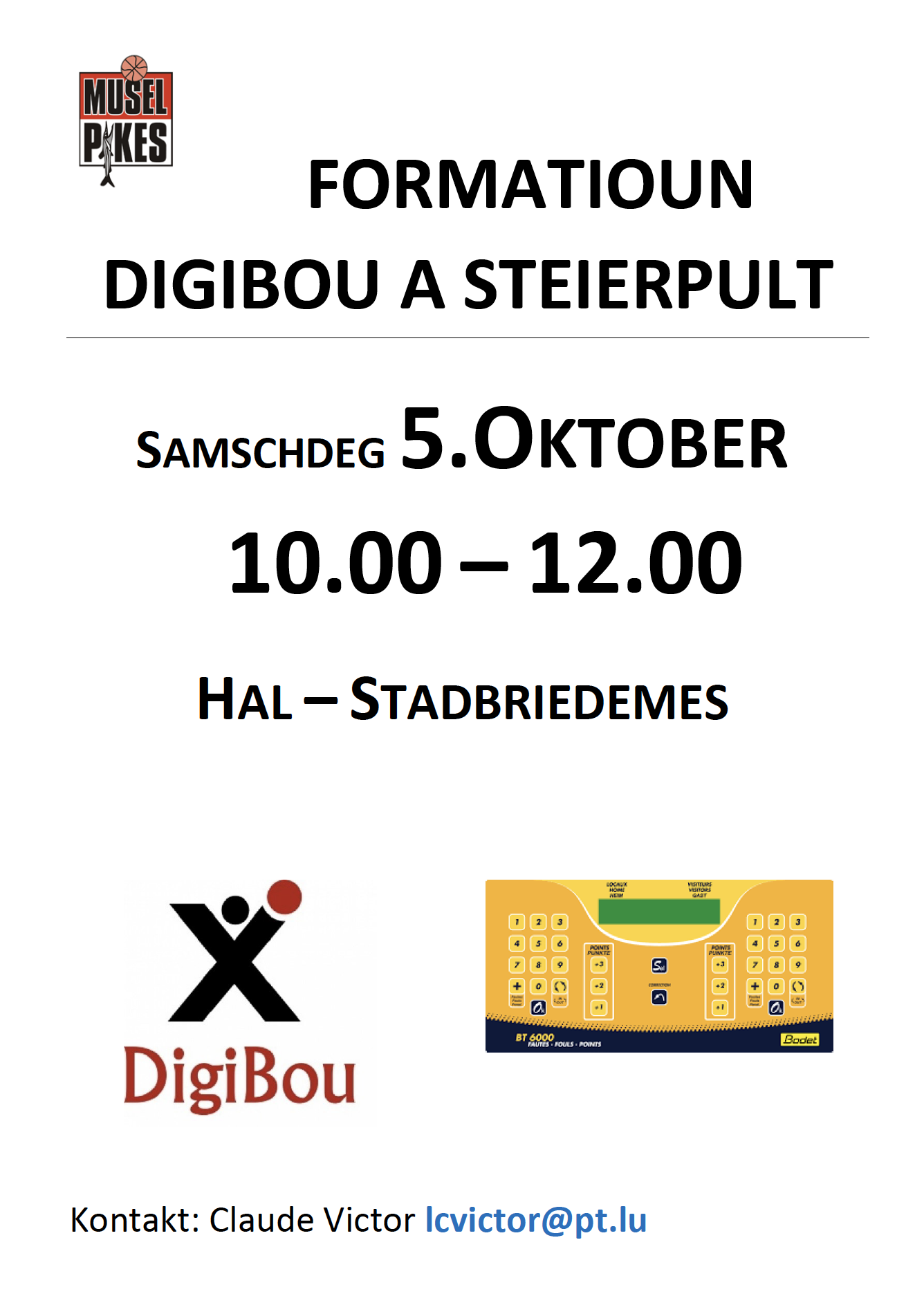 FORMATIOUN DIGIBOU + STEIERPULT FORMATIOUN DIGIBOU + STEIERPULT