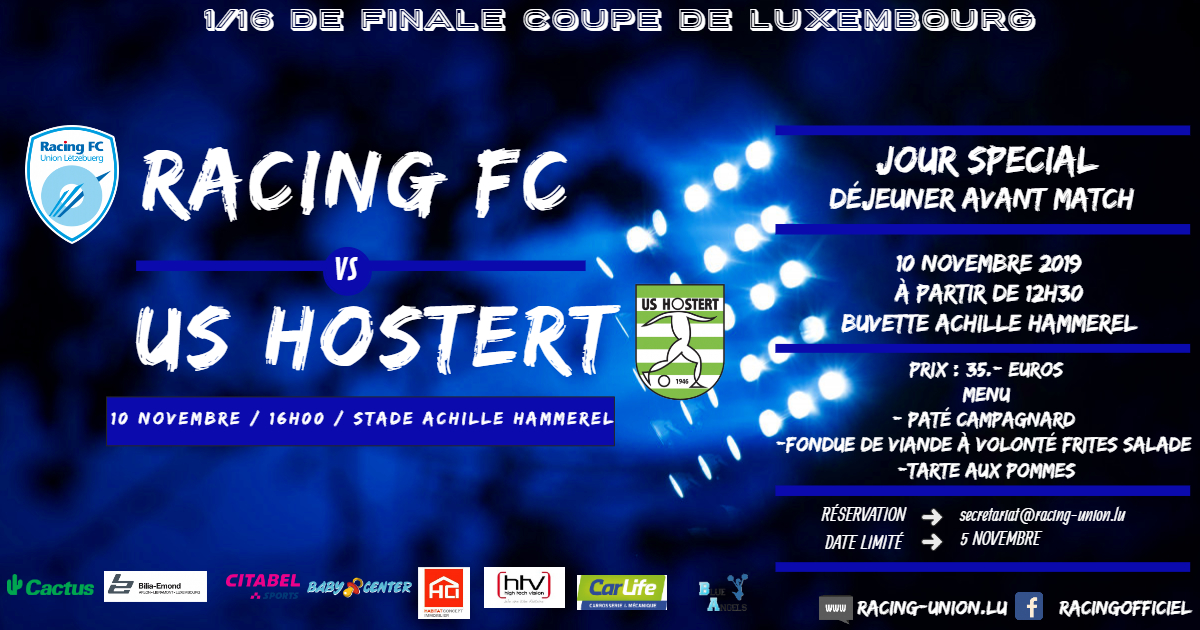 1/16 DE FINALE COUPE DE LUXEMBOURG 1/16 DE FINALE COUPE DE LUXEMBOURG