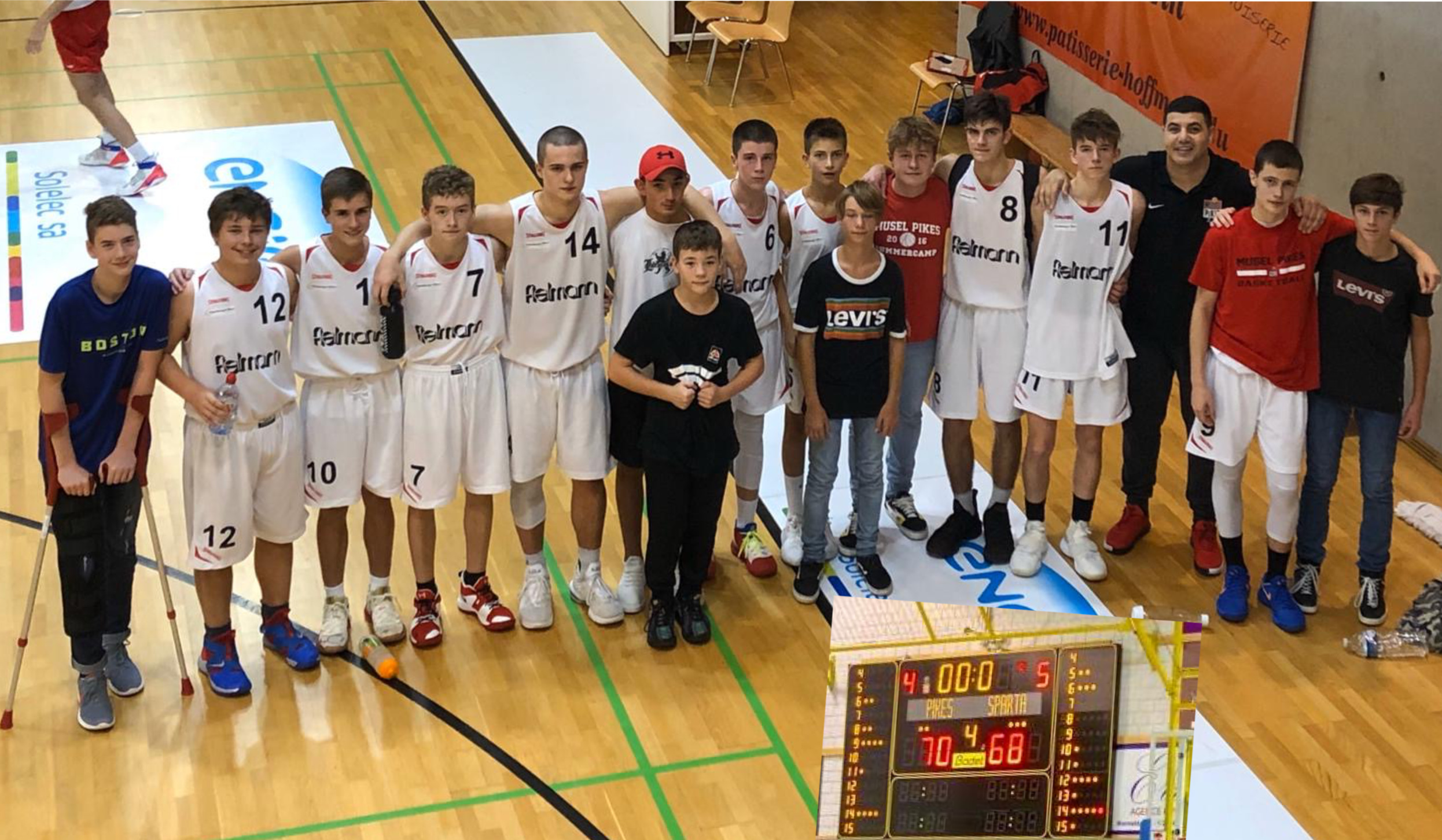 Pikes Scolaires-Sparta 70-68