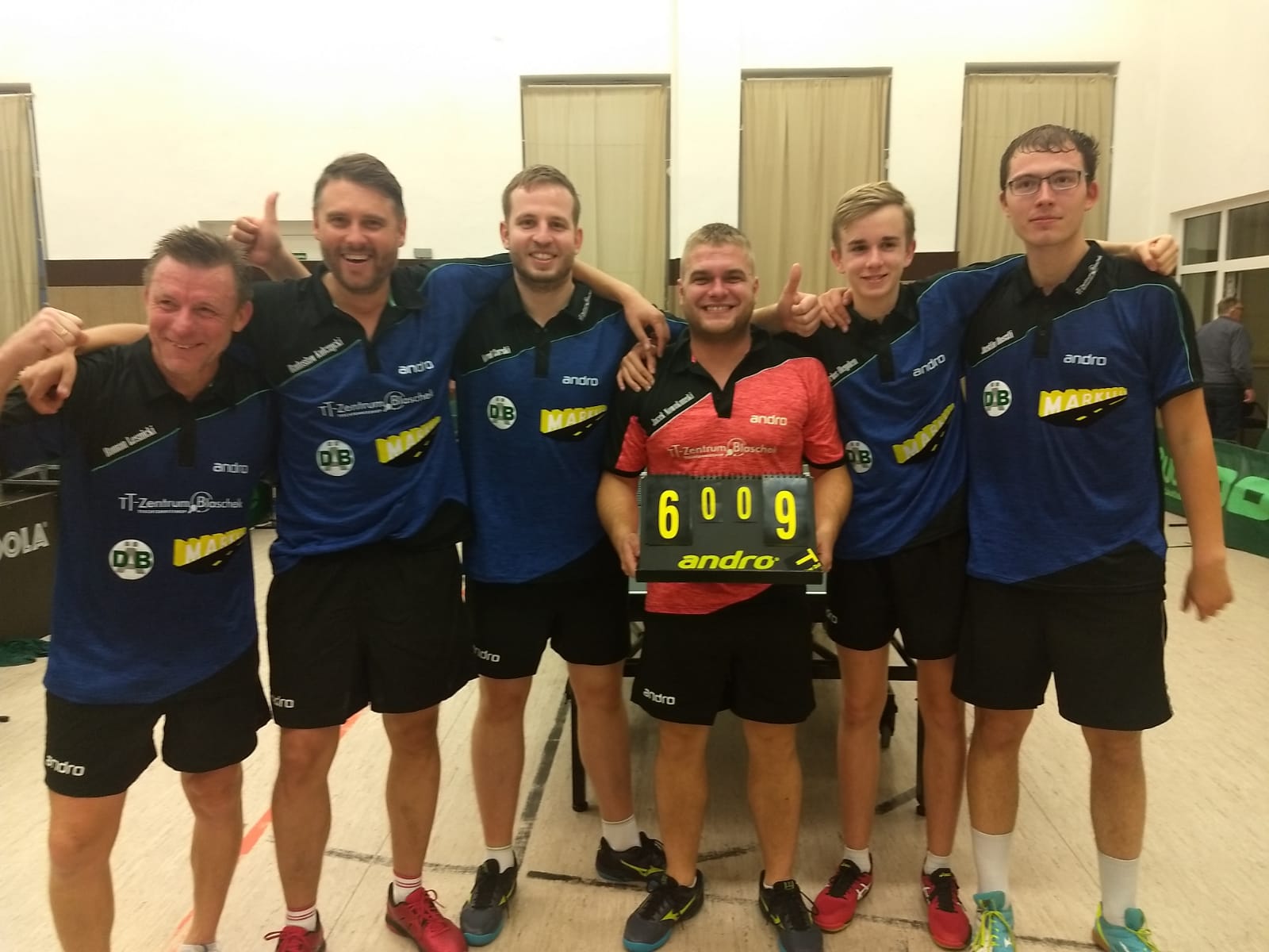 Erneueter Sieg in der Regionalliga gegen TTC Holzhausen mit 9:6 Erneueter Sieg in der Regionalliga gegen TTC Holzhausen mit 9:6