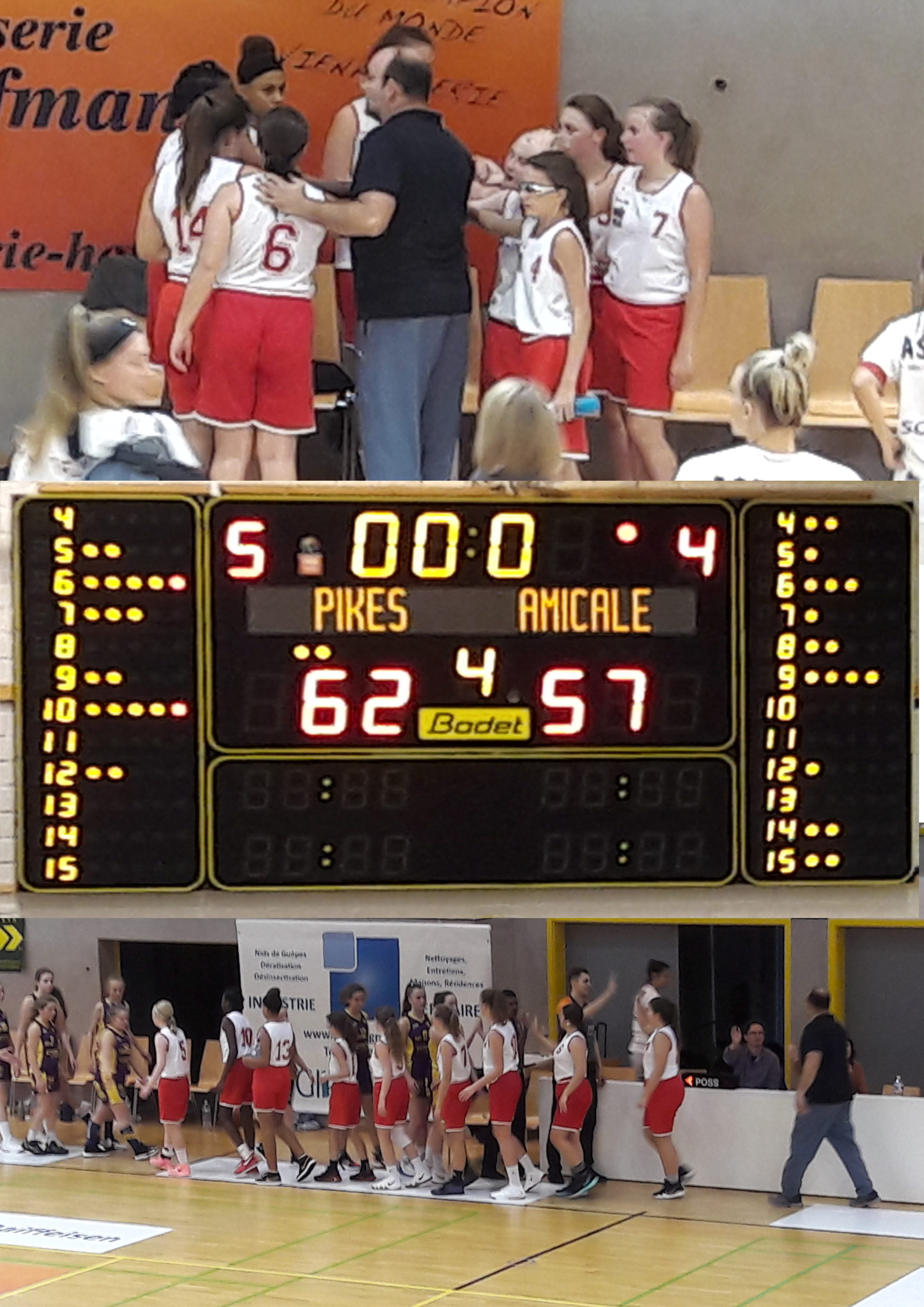 Filles Scolaires Coupe 1/8 Finale