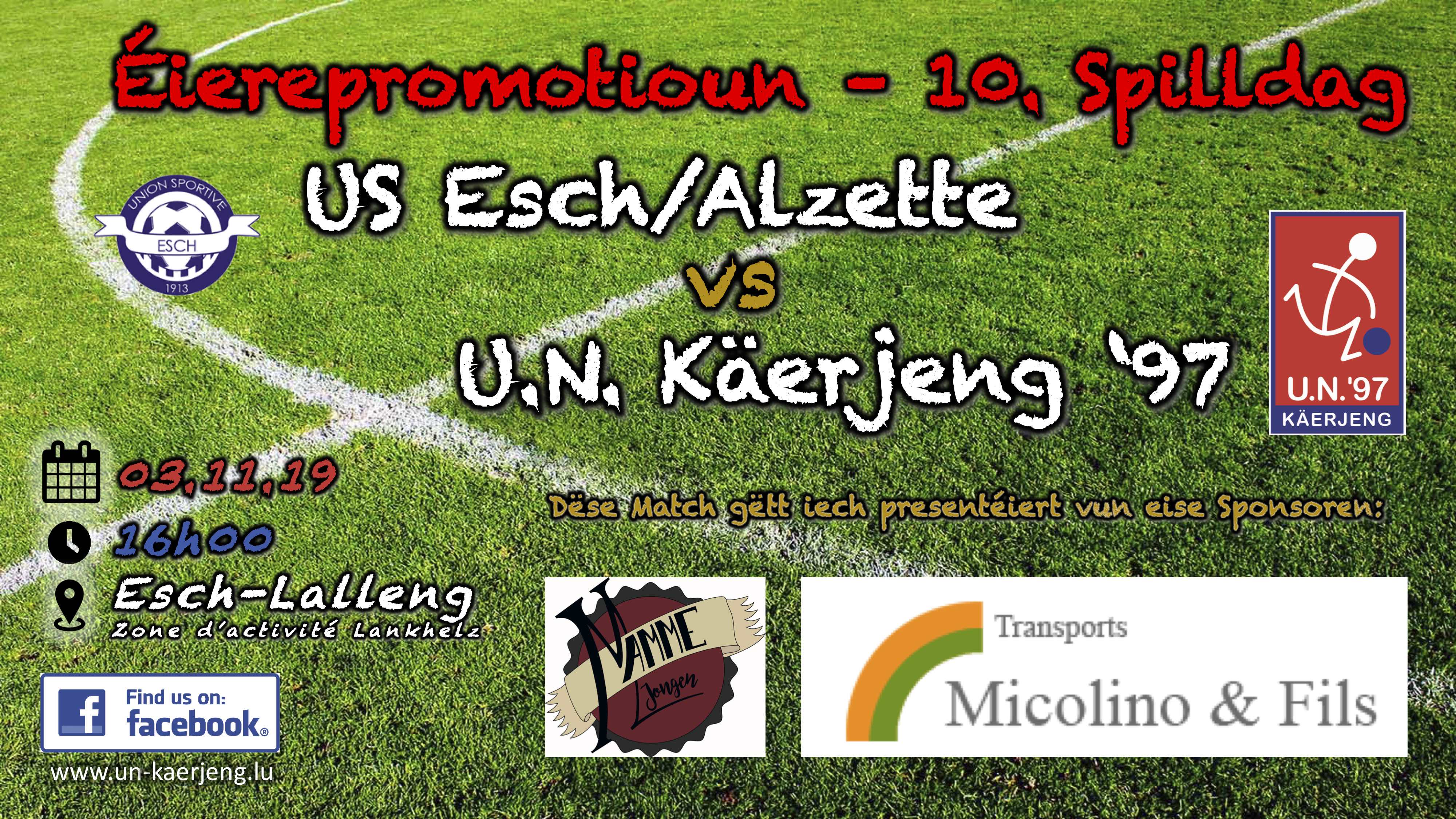 *** US Esch - UNK ***