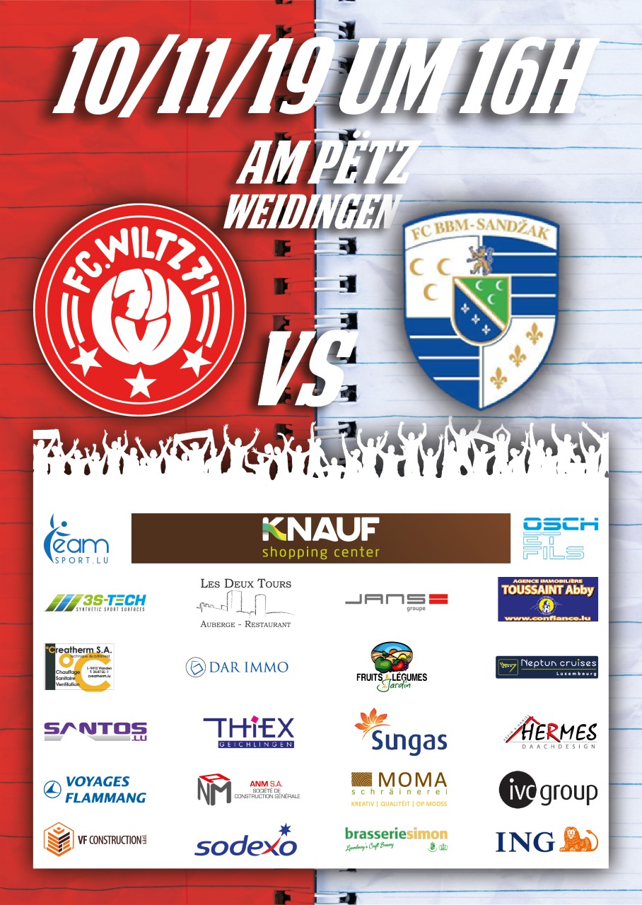 COUPE DE LUXEMBOURG - Kommt bei eis iessen an genéisst de Match an enger flotter Atmosphäre
