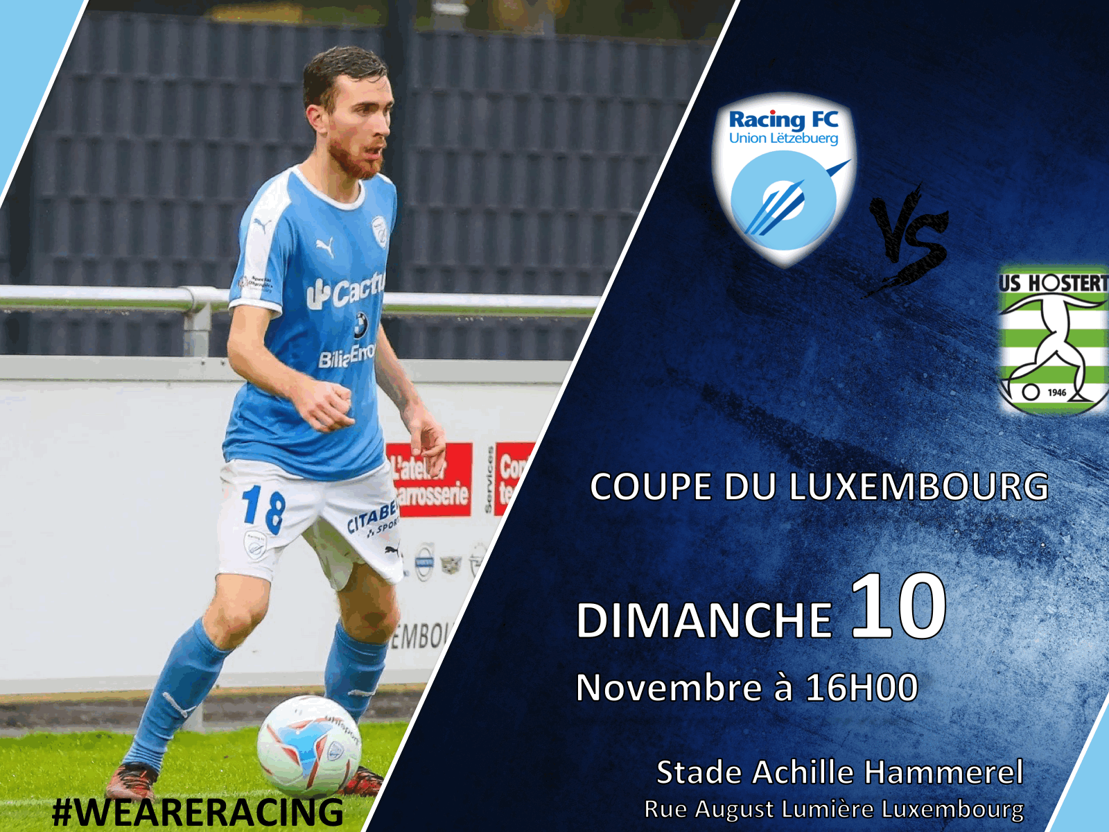 1/16 de Finale de Coupe de Luxembourg