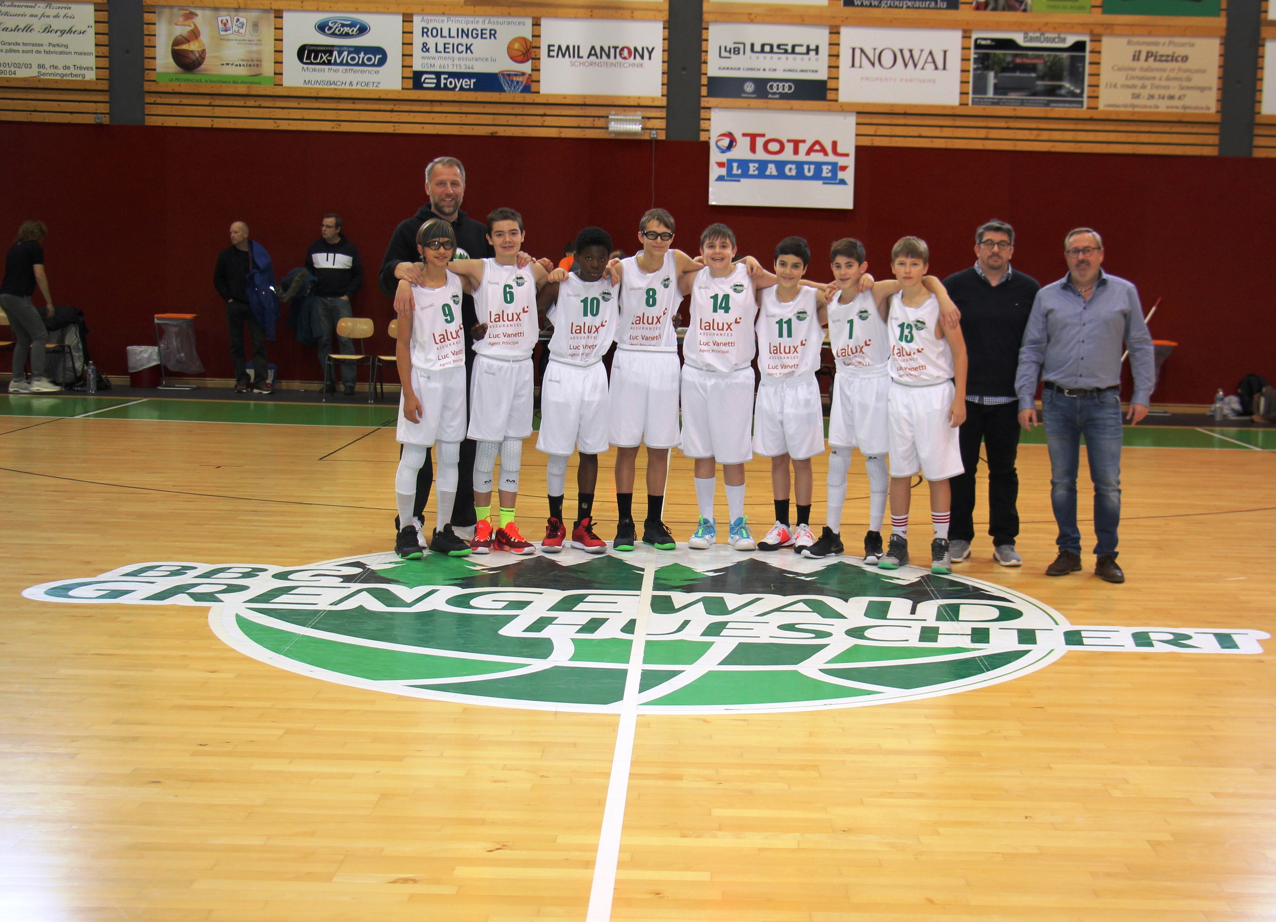New jerseys for the U14M