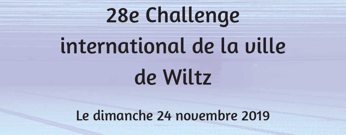 Résultats Challenge Int. de Wiltz Résultats Challenge Int. de Wiltz