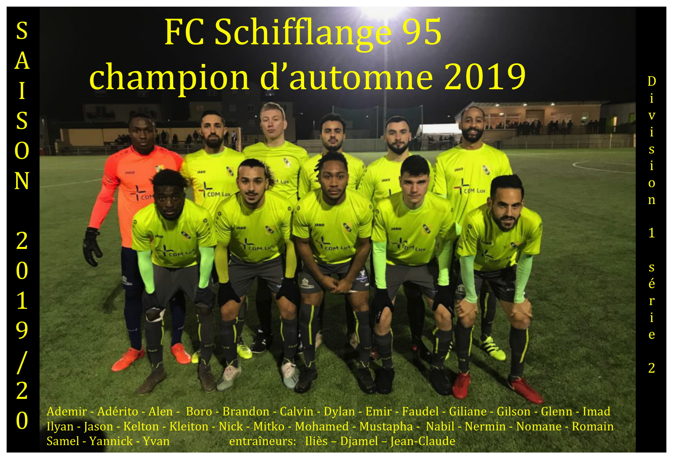 champion d'automne 2019