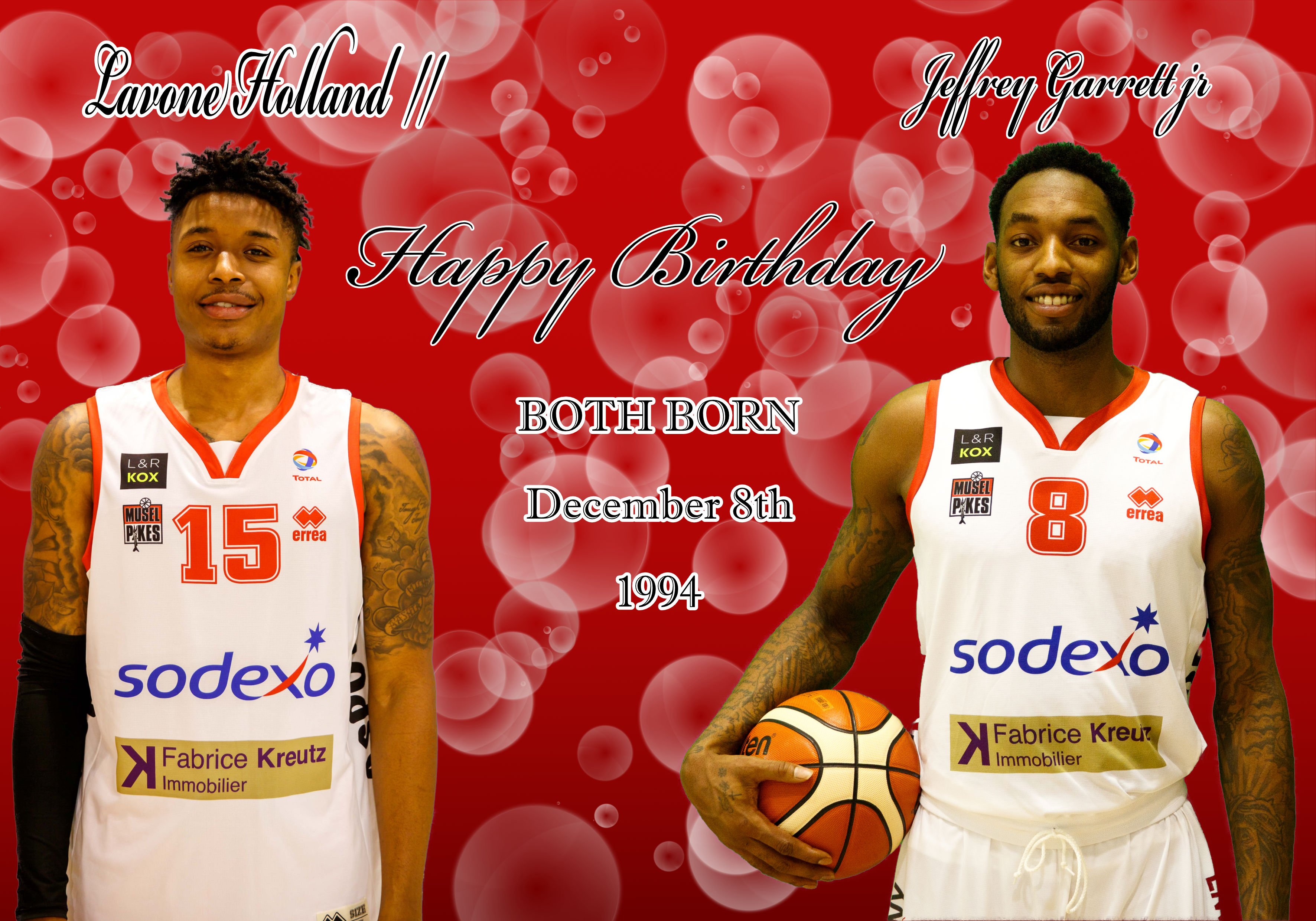 Happy BDay Jeffrey and Lavone