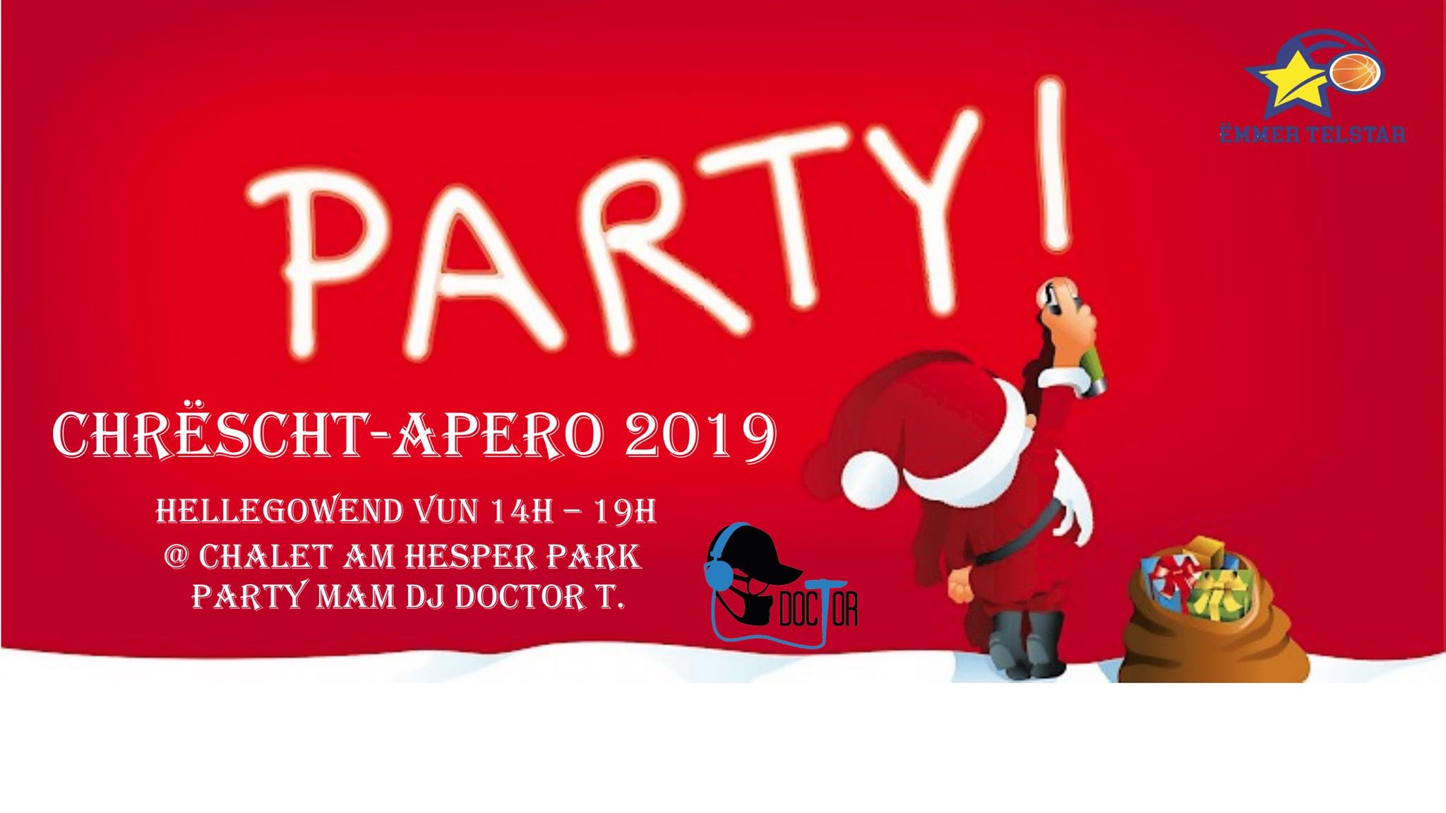 Chrëscht-Apero zu Hesper am Park! Chrëscht-Apero zu Hesper am Park!