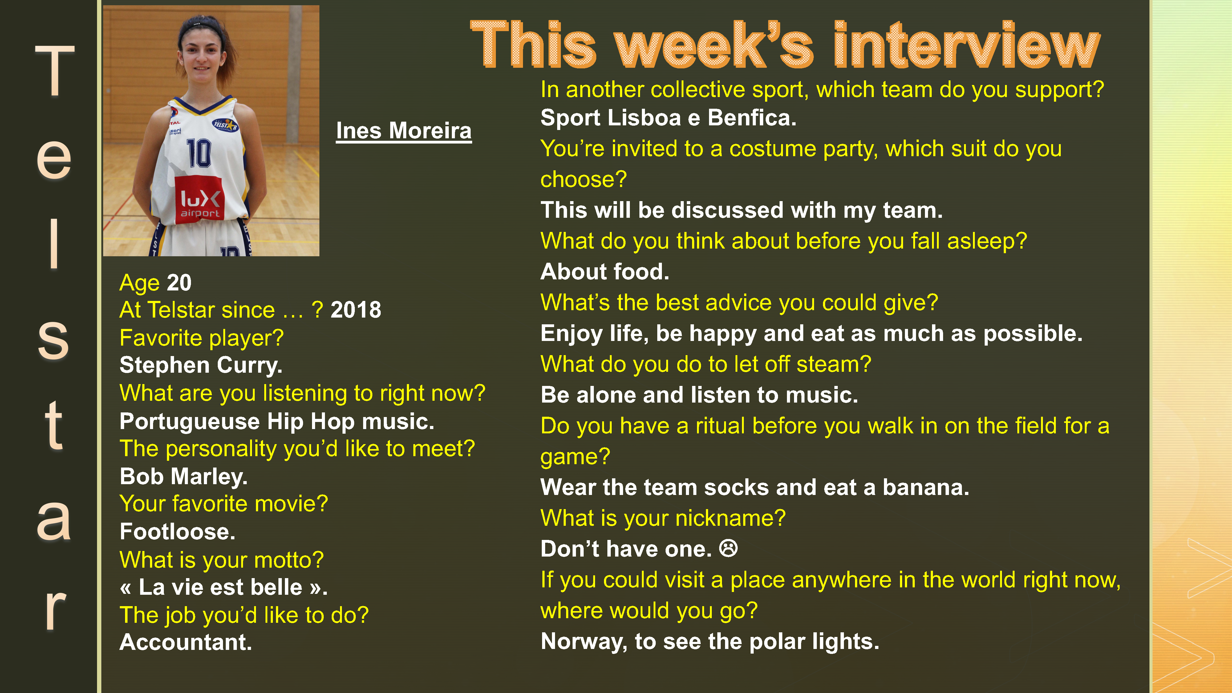 Interview of the Week #9