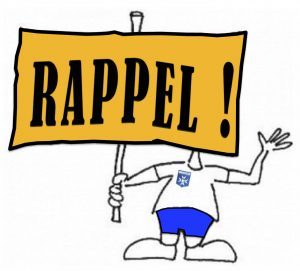 rappel paiement cartes de membre