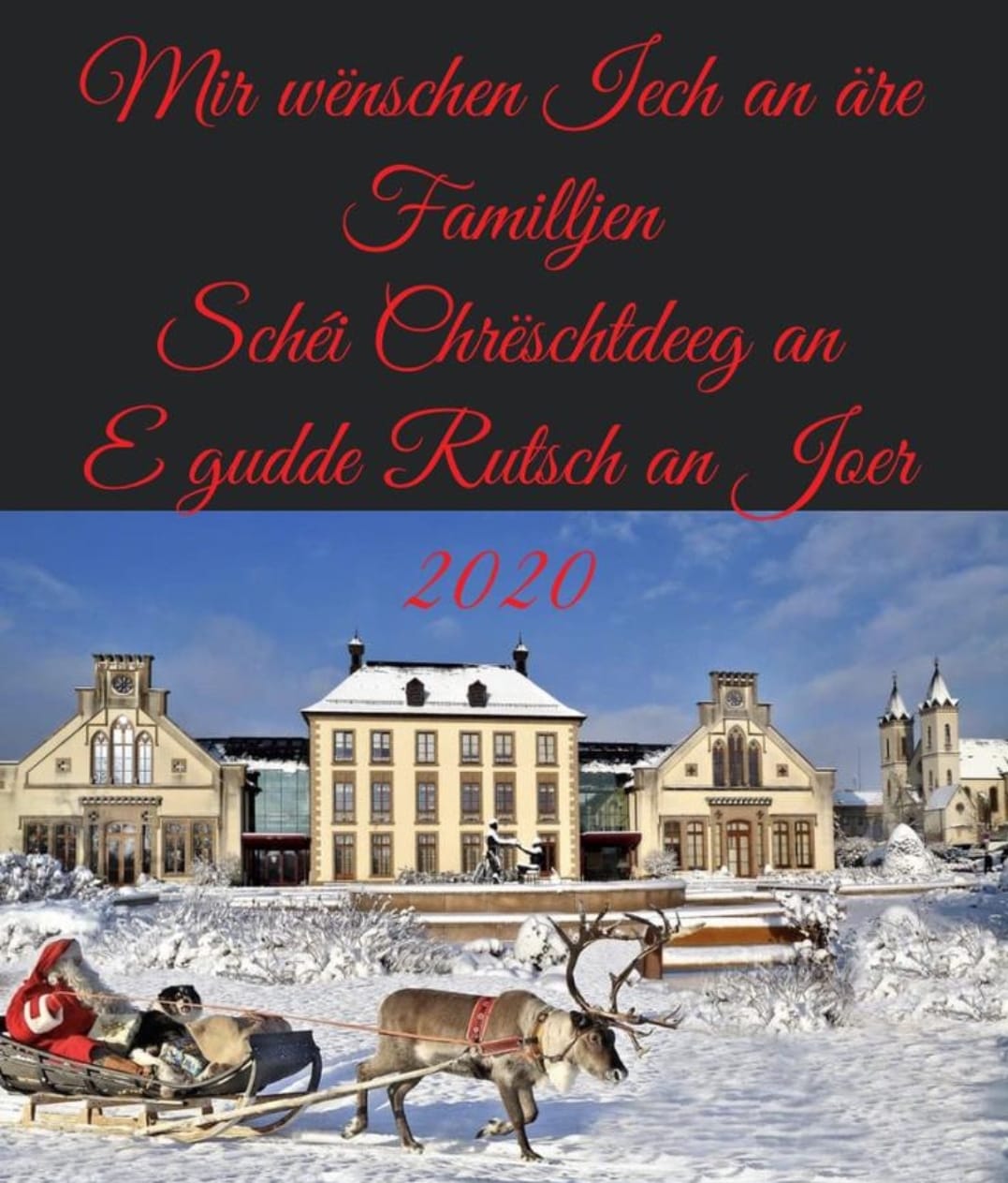 MERRY CHRISTMAS & HAPPY NEW YEAR 2020 
