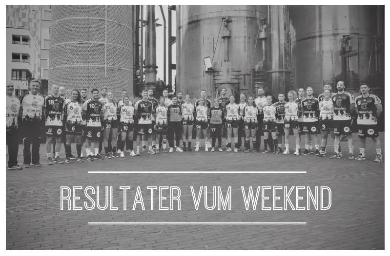 Resultater vum Weekend (14-15.12.2019) Resultater vum Weekend (14-15.12.2019)