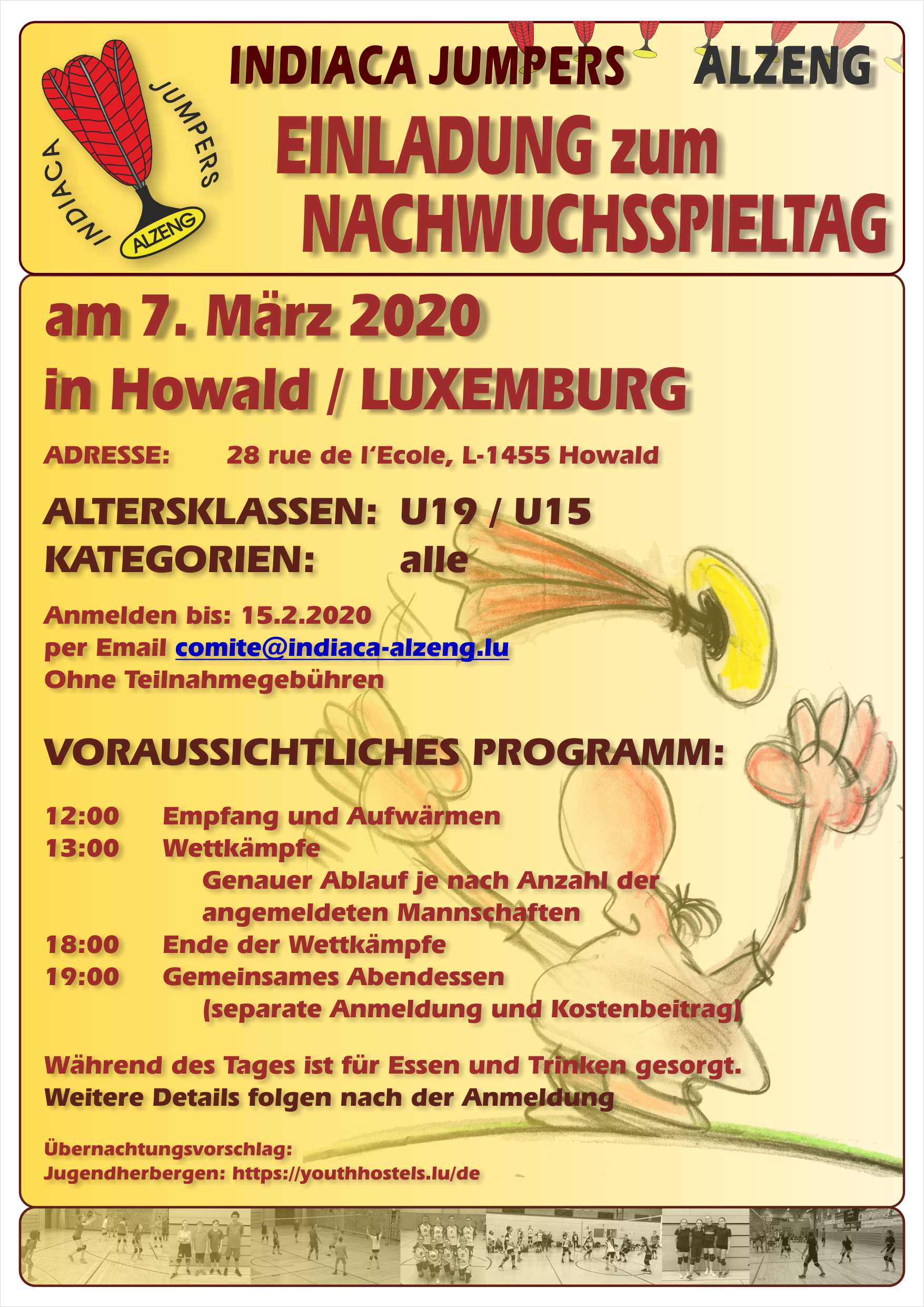 Nachwuchsspieltag - Journée jeunes espoirs