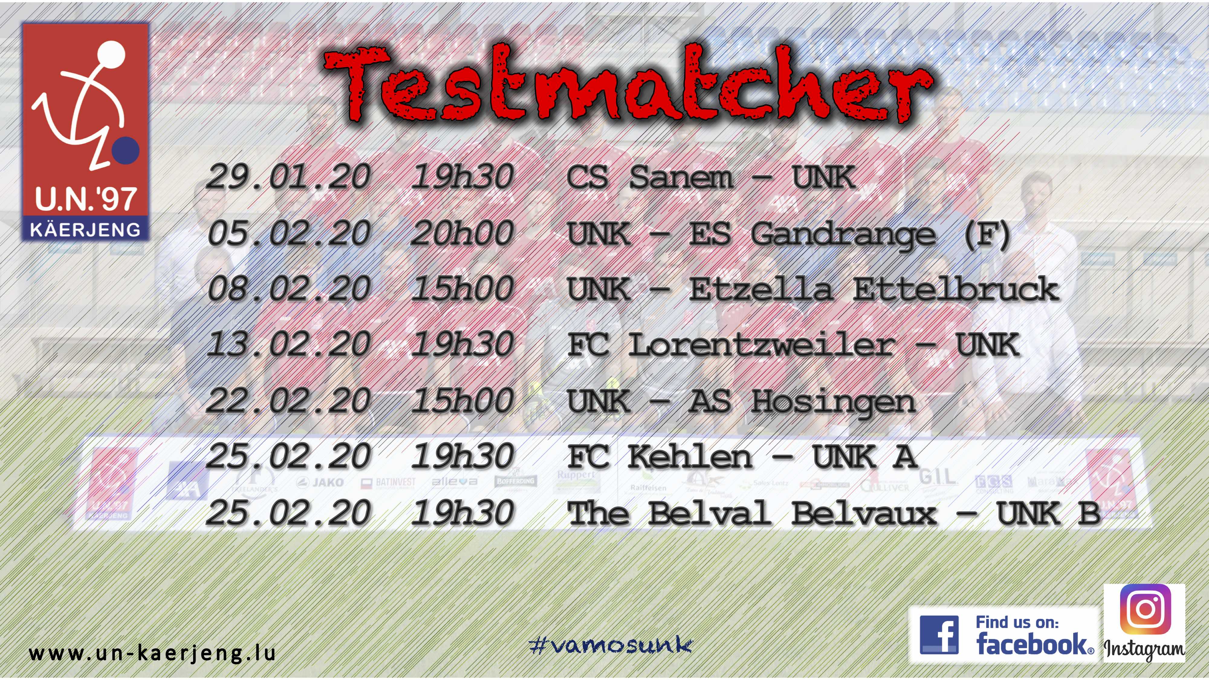 *** Programm Testmatcher ***