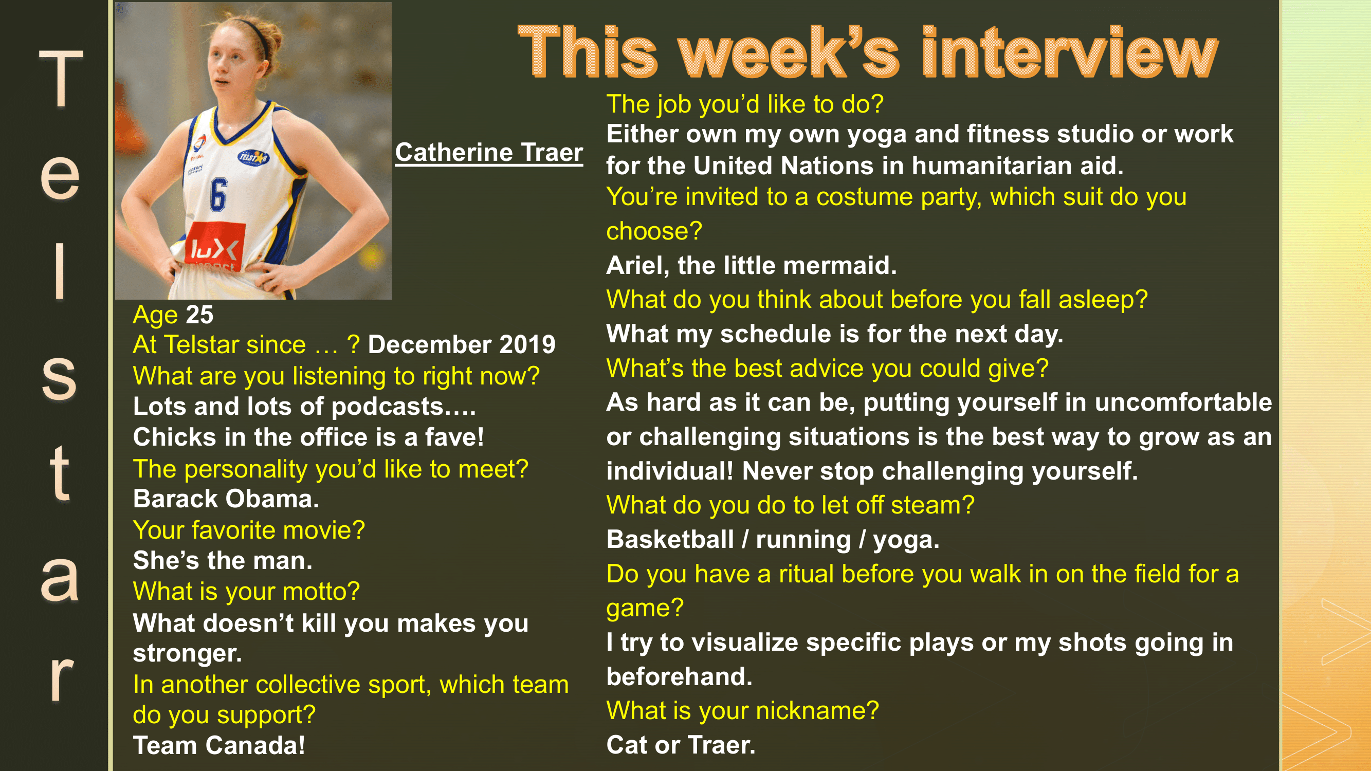 Interview of the Week #14