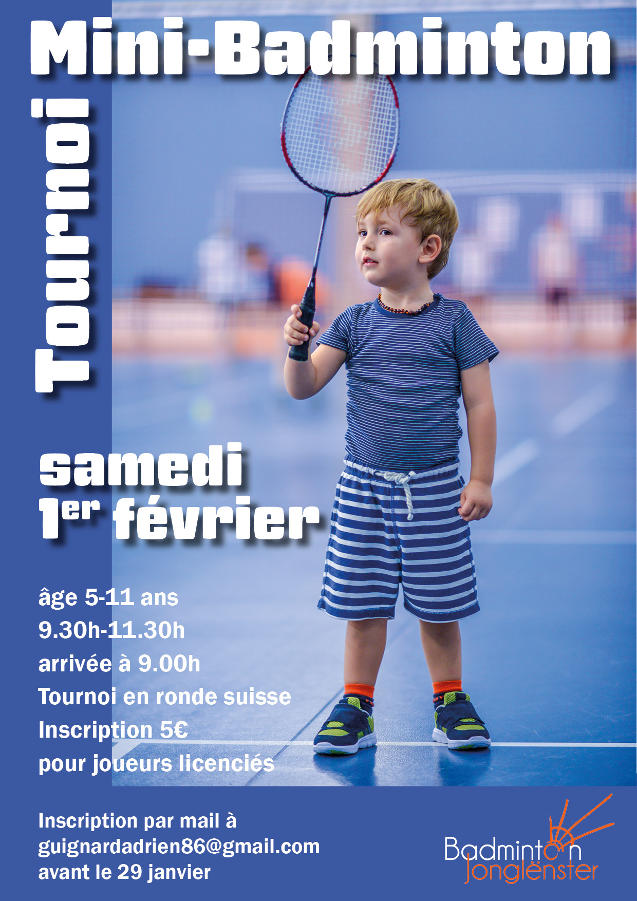 Tournoi Mini Badminton Tournoi Mini Badminton