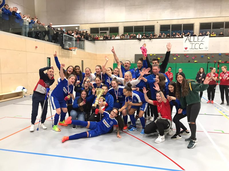 Les Dames du SCB gagnent la finale du Indoor Cup 2019/2020